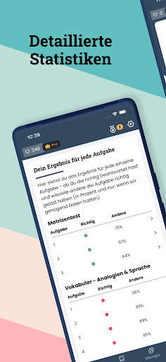 IQ Test Deutsch Gehirnjogging screenshot 4