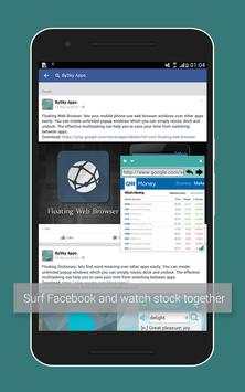 Floating Web Browser screenshot 4