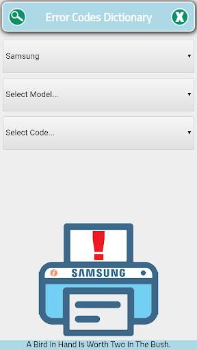 error codes for samsung скриншот 1