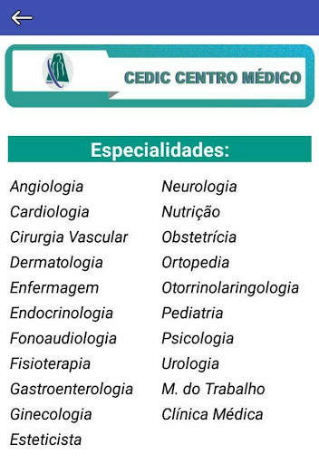 Cedic Centro Medico скриншот 2