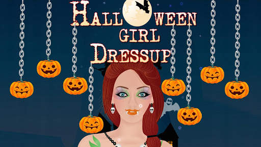 Halloween Girl Dress Up Game screenshot 1