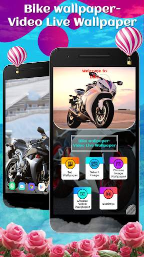 Bike wallpaper-Video Live Wallpaper screenshot 1