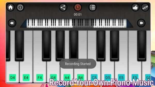 Piano Keyboard screenshot 4