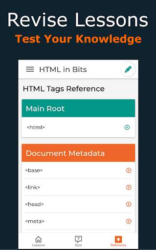 HTML In Bits: Learn HTML in Bits screenshot 7