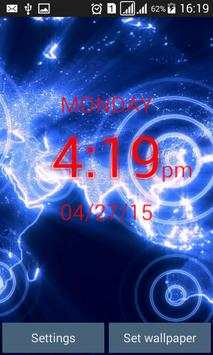 Digital Clock LWP screenshot 6