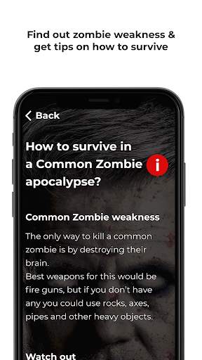 Zombie Survie - How to survive in an apocalypse screenshot 1