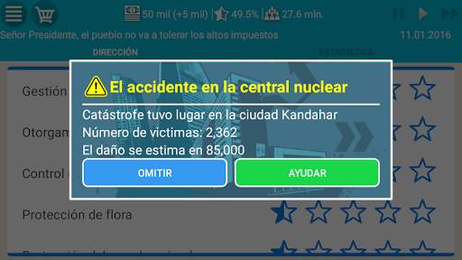 Presidente Simulador Lite screenshot 4