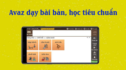 Ứng dụng Avaz Tiếng Việt cho giao tiếp. screenshot 4