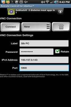 Remote Control for Sibelius screenshot 2