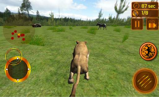 Real Lion Simulator 3D screenshot 3