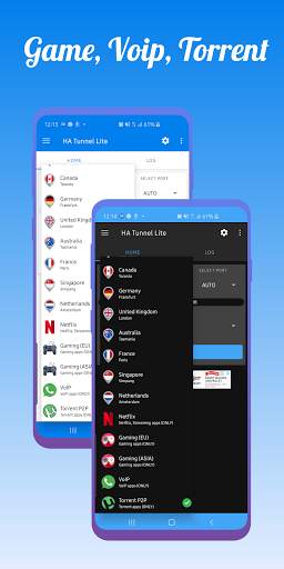 HA Tunnel Lite - 100% Free Tweaks Injection VPN screenshot 3