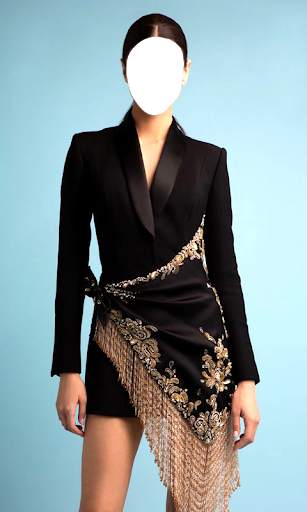 Women mini dress Photo Suit screenshot 6