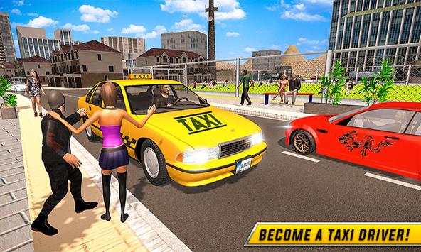 Driving in Taxi screenshot 2