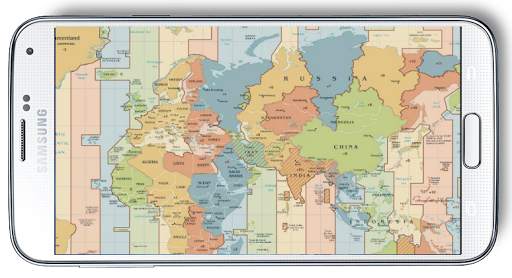 World Map Time Zone screenshot 7