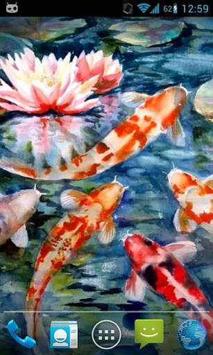 Magic Touch Koi Fish 1 تصوير الشاشة