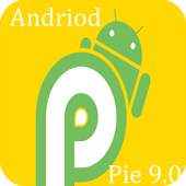 Android Version Update 9.0 Pie أيقونة