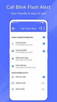 Flash Alert On Incoming Call and SMS screenshot 5