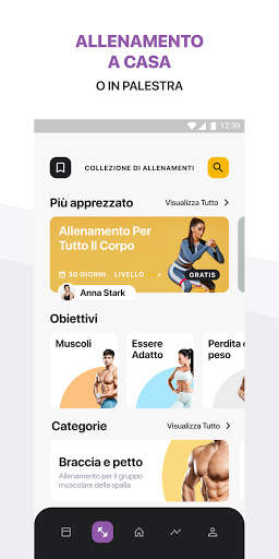 Allenatore: allenamenti a casa per perdere peso screenshot 1