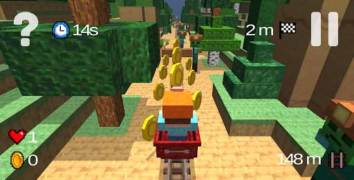 Minecart Zombies screenshot 1