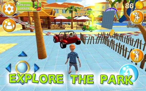 Aqua Waterslide Rush Racing screenshot 1