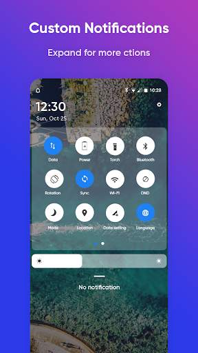 Notification Bar Customization -Status Bar Changer screenshot 4