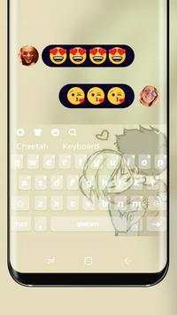 Love hug Keyboard theme screenshot 1
