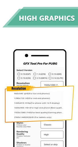 GFX Tool for Free - Game Launcher & Optimizer screenshot 2