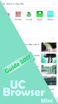 Guide For UC Browser Mini 2017 скриншот 2