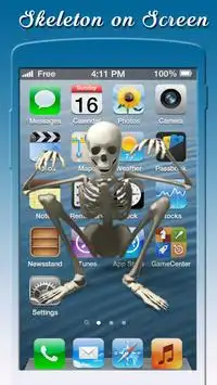 Skeleton Dance On Screen Prank screenshot 3