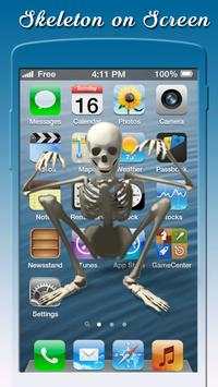 Skeleton Dance On Screen Prank screenshot 3