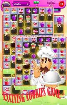 Yummy Cookie Jam Crush screenshot 1