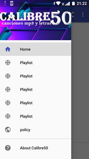 Calibre 50 songs screenshot 1