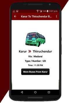 Karur Bus Info screenshot 6