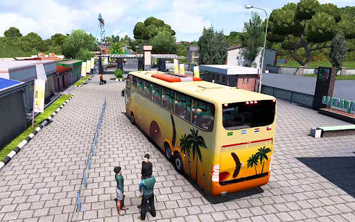 Coach Bus Simulator Offline 3d screenshot 2