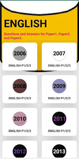 Kcse English Past Papers screenshot 1