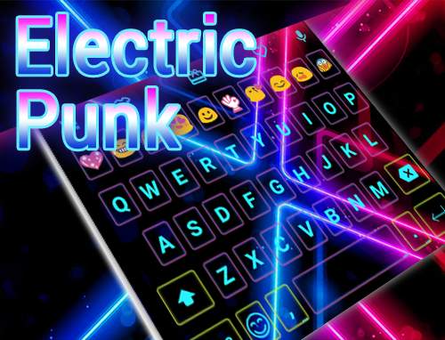 Color Neon Emoji Keyboard screenshot 6