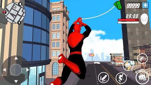 Spider Hero Rope Fighting - Gangster San andreas screenshot 4