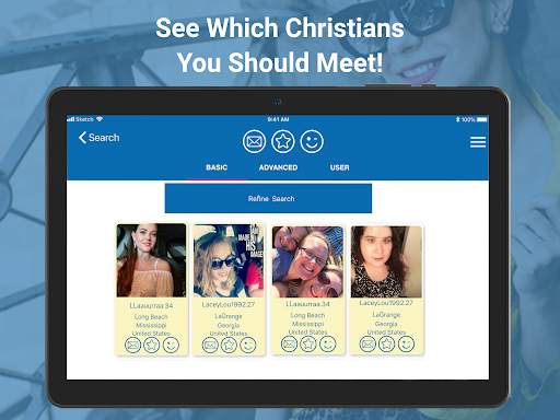 Christian Dating Chat App RU скриншот 22