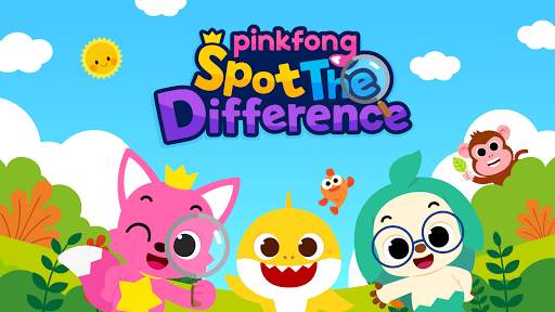 Pinkfong Spot the difference : screenshot 1