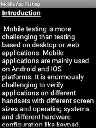 Mobile App Testing screenshot 3