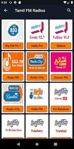 Tamil Fm Radios - Live Tamil FM Songs Online 2 تصوير الشاشة