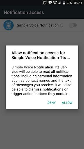 Simple Voice Notification Tts screenshot 3