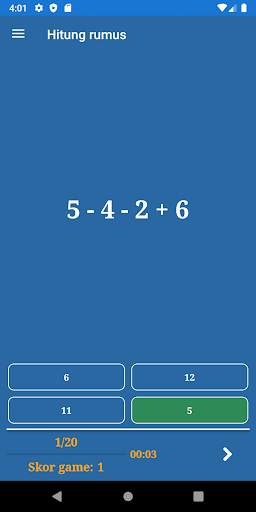 Game pelatihan otak screenshot 9