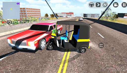 Indian Auto Rickshaw Game screenshot 2