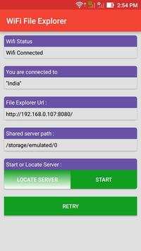 Wifi File Explorer screenshot 1