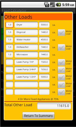 Load Calculator screenshot 4