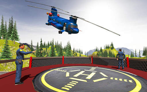 Police Cargo Plane Cars Transport Games screenshot 3
