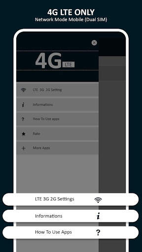 4G LTE Only - 4g LTE Mode screenshot 8