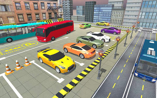 Modern Bus Game Simulator 2020 Luxury Bus Parking screenshot 2