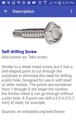 DIY - Screws & Bolts - Free screenshot 4